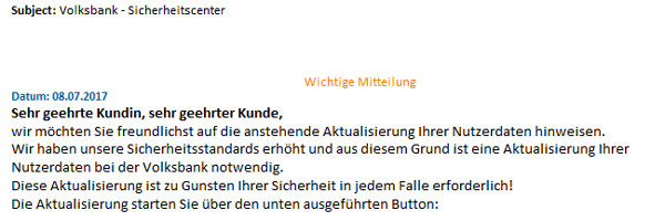 Phishing-Mail Sicherheitsstandards Phishing-Mail Sicherheitsstandards