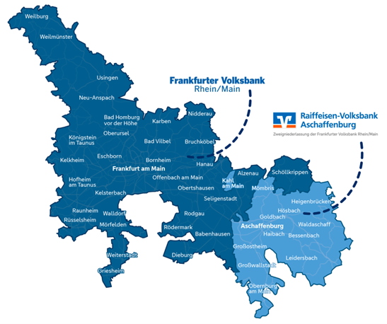 Vertreterlandkarte Landkarte der Vertreter